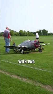 Worlds Largest RC P-47!