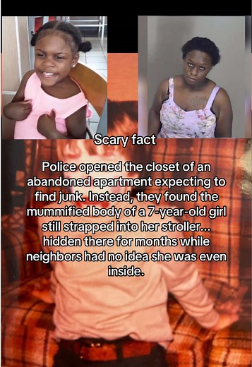 The Alivia Jordan Case. In 2023, police in DeKalb County, Georgia were called to an abandoned apartment after neighbors complained about a horrible smell coming from inside. Officers searched the apartment expecting to find spoiled food or dead animals, but what they found shocked even investigators. Hidden inside a closet was the mummified body of 7-year-old Alivia Jordan, still strapped into a stroller. Authorities later revealed that Alivia had severe special needs and required constant care.