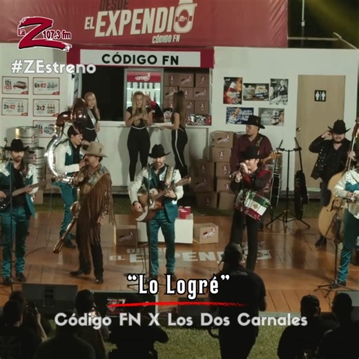 #ZEstreno 🚀🎶| Hoy se enciende una nueva era: llega con fuerza el tema "Lo Logré" de Código FN junto a Los Dos Carnales, un himno al esfuerzo, la humildad y al sueño hecho realidad 💪✨. Esta colaboración marca el arranque de su esperado proyecto Desde el Expendio, que verá la luz el próximo 11 de diciembre, y que subió el telón el 30 de octubre con este poderoso tema. En “Lo Logré” se oye el camino de quien soñó en grande, trabajó sin descanso y ahora disfruta lo que construyó, con bajosextos, 