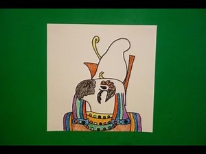 Let's Draw Horus! (Egyptian God)