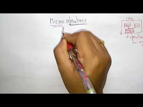 Micro operations | Introduction | COA| Lec-17 | Bhanu Priya
