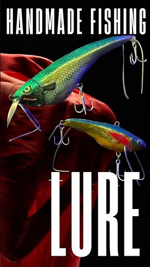 Handmade wooden lure 🎣 | Built from scratch