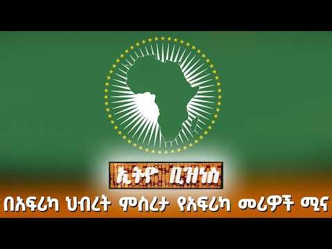 በአፍሪካ ህብረት ምስረታ የአፍሪካ መሪዎች ሚና /Ethio Business