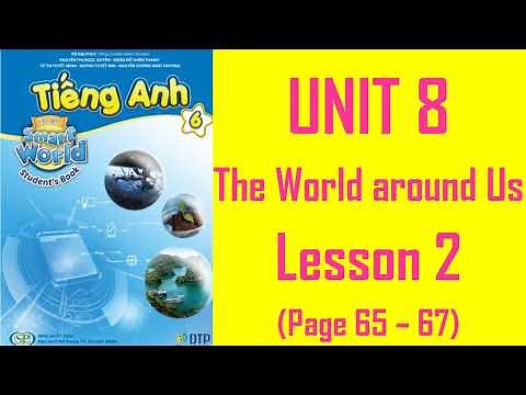 TIẾNG ANH LỚP 6 (Student's book - I Learn Smart World) - UNIT 8. The World around Us - Lesson 2