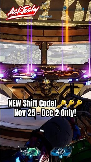 Expires December 2 Borderlands 4 Shift Code 3 Golden Keys 🔑 Legendary #borderlands #borderlands4