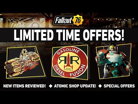 NEW SPECIAL OFFERS + BUNDLE REVIEW| Fallout 76 Atomic Shop Update