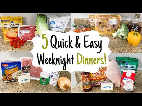 5 TASTY Home-Cooked Meals MADE EASY | What's For Dinner? | Julia Pacheco