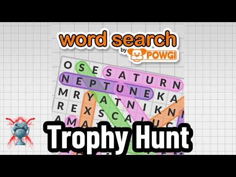 Word Search by POWGI — A Trophy Hunter's Journey Vertical