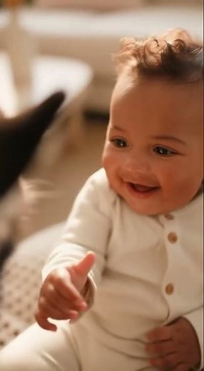 Adorable Husky Softly Licks Baby’s Hand | Heartwarming Playtime!