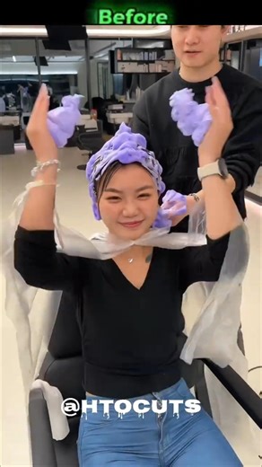 power of Haircolour ☠️🔥. 60 #htcuthaircolour60