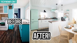 We finally did it! We renovated our small kitchen in our tiny cabin and we are so happy with the results. ❤ Subscribe to my channel for more DIYs: http://youtube.com/thediymommy?sub_confirmation=1 Special thanks to Unique Appliances for gifting us the summer mint green Classic Retro appliance suite for our Tiny Lake House kitchen: https://uniqueappliances.com/products/ Watch the SMALL KITCHEN MAKEOVER PART 1 HERE: https://youtu.be/PGA8OFda_fg More about this kitchen (photos, cost, links to produ