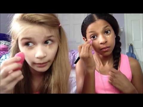 GET READY WITH US FOR A BIRTHDAY PARTY HAIR, MAKEUP & OUTFITS