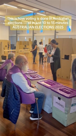 4.5K views · 32 reactions | This is how voting is done in Australian elections — all in just 10 to 15 minutes AUSTRALIAN ELECTIONS 2025 #australianelection2025 #election2025 #australianelections #australia #sydney #labourparty #liberalparty | Aussie Venture | Facebook