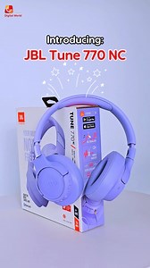 144 reactions · 18 shares |  The JBL Tune 770NC Adaptive Noise Cancelling wireless headphones deliver JBL Pure Bass Sound and up to 70 hours of battery life. Available at Digital World:  International Mall of Suriname |  7118828  Hermitage Mall |  7609909  Ma Retraite Mall |  7609906  Follow the fun on TikTok: DigitalWorld_Suri  Don't forget to Like and Share this with your friends! #DigitalWorld #Suriname #JBL #Headphones #Music | Digital World | Facebook