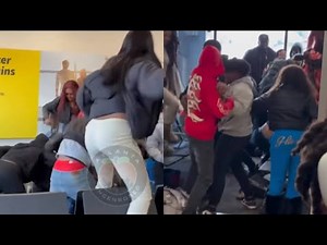 Kicks and Punches Exchanged as Fight Broke Out Between Passengers at Atlanta Airport | WATCH