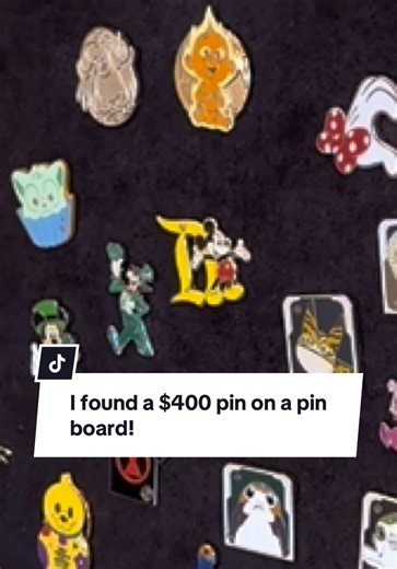 Rare $400 Pin Discovery on Pin Board
