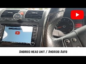 MK5 Golf GTI Android head unit installation replacement