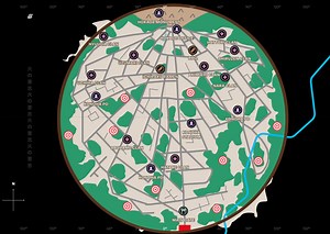 Interactive Map of Konoha