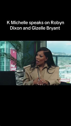 K Michelle sat down with Jason Lee for a 2.5 conversation and during the interview she addressed the viral moment from Gizelle Bryant and Robyn Dixon. I think the comment heard around the world that the Love and Hip Hop ladies are taking their talent to Bravo continues to have them in the hot seat. #kmichelle #gizellebryant #robyndixon