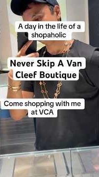 Never Skip A Van Cleef Boutique - come Shop with me at VCA in LA - 1 year ago, on this day ​⁠