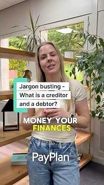 What is a creditor and a debtor? #debthelp