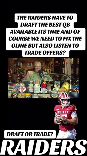 Raiders need the franchise guy #raiders #nfldraft #viral #fyp #foryoupage
