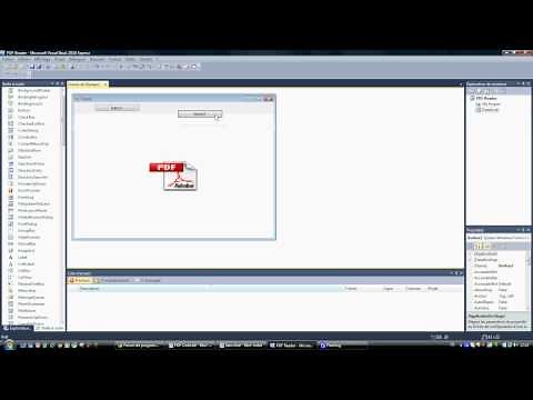 Faire un PDF Reader en VB.net