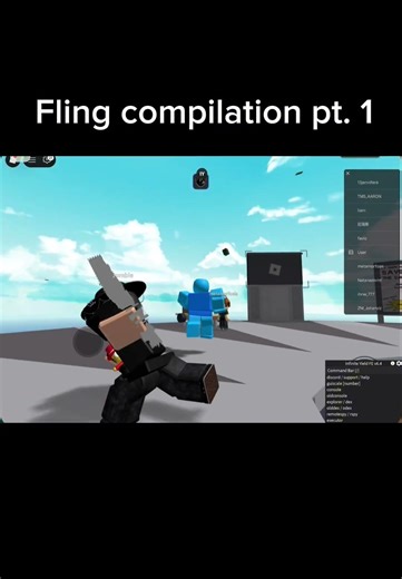 Fling compilation 1 #roblox #shorts #youtubeshorts