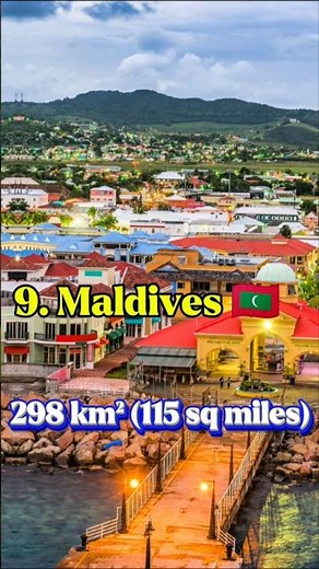 The 10 SMALLEST Countries on Earth 🌍 | Ranked by Size #Shorts#Top10#Facts#Viral