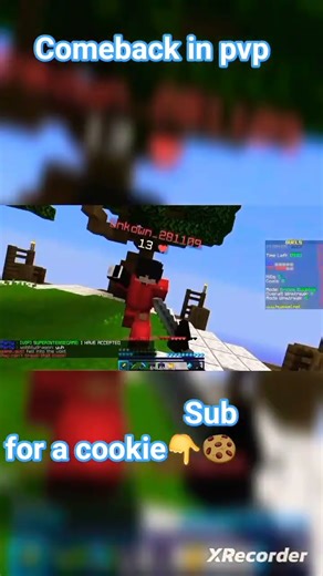 Comeback in pvp#minecraft#gaming