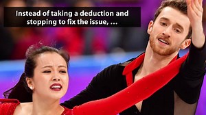 Olympic figure skater Yura Min suffers wardrobe malfunction, handles it with class. Read more headlines here: http://on-ajc.com/2EJjgy6 | The Atlanta Journal-Constitution