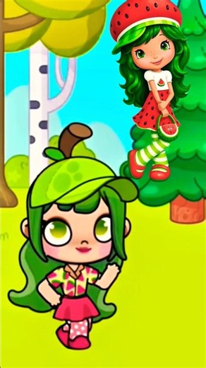 Which Strawberry Shortcake Character Looks Better? 🍓💖 #shorts #avatarworld