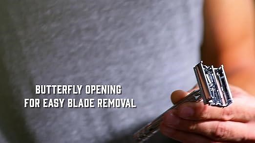 Wilkinson Sword Classic Double Edge Safety Razor with 5 Blades