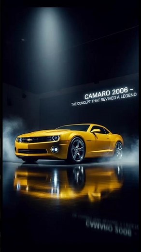 Camaro 2006 Concept | The Legend Returns!#shorts#shortsfeed #camaro