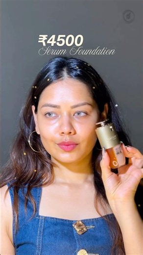 ₹4500 foundation😱 worth it or not? #clarins #clarinsmakeup