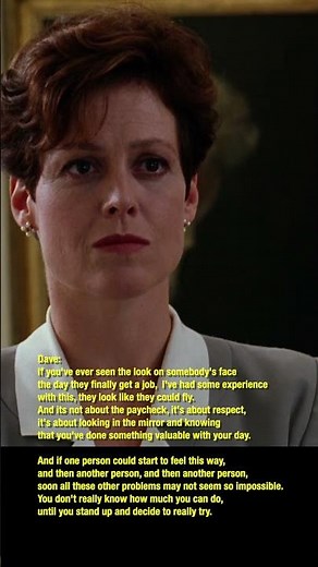 In a country where anybody can become President, anybody just did (1993) DAVE #90svibes #90smovies