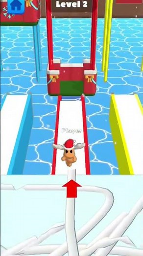 Ice Runner Battle: Snow Race original game play video