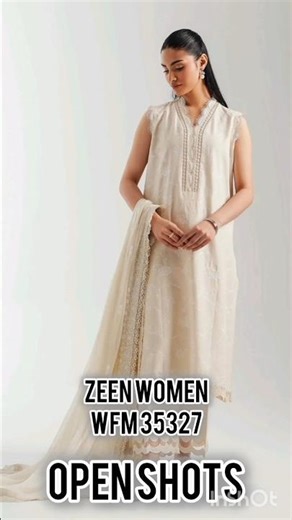 Zeen Woman Cream Chikankari Suit Unboxing 🤍 | Luxury 3PC Lawn |Order Dispatched Alhamdulillah