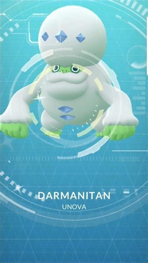Transferring a shiny Galarian Darmanitan #pokemon #pokemongo #shinypokemon