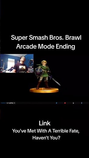 Link Arcade Mode Ending - Super Smash Bros. Brawl (Wii)