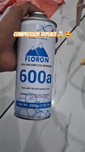 Samsung 195 Liter Fridge Compressor - 100% Working ✅ #technicalskills #repair #refrigerator
