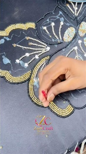 ✨ Handcrafted Beaded Placemat ✨
