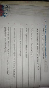 C. Work in pairs. Ask and answer these questions :What happens... | Filo