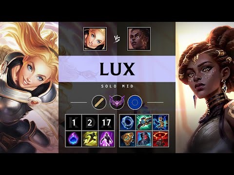 Lux Mid vs Mel - EUW Master Patch 25.19