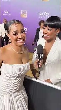 Kyla Pratt always runs the red carpet 🙌🏾 Tune in 2/28 for the #NAACPImageAwards