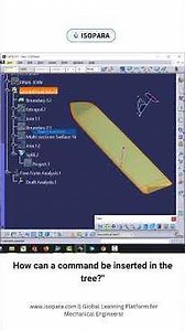 How to Insert a Command in the Tree | CAD Tutorial for Beginners 🚀