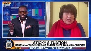 Watch the moment royal commentator Angela Levin ended the call after JJ Anisiobi challenged her over Meghan Markle. #meghanmarkle #royalfamily #Royals #Meghan | TalkTVUK