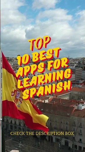 TOP SPANISH LANGUAGE LEARNING APPS #languagelearning #fyp #spanish #apps