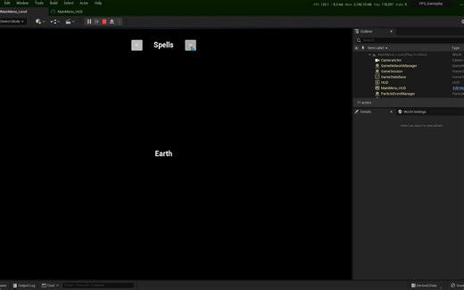Unreal Engine UI UX 高级教程：创建导航按钮