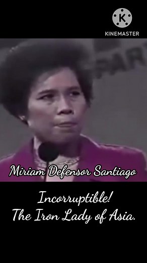 Miriam Defensor Santiago on TikTok